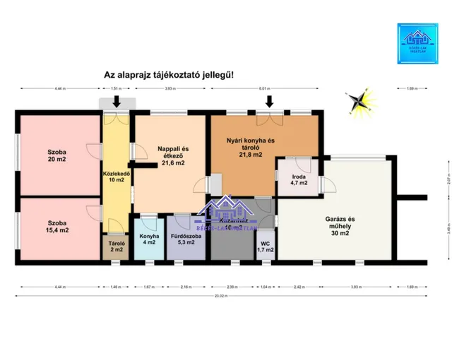 Eladó ház Békés 116 nm