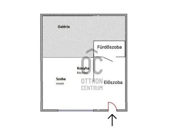 Eladó lakás Budapest VII. kerület 25 nm