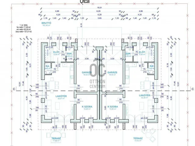 Eladó ház Budapest XVIII. kerület, Almáskert 137 nm