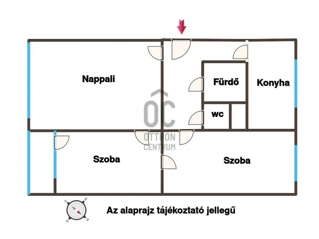 Eladó lakás Budapest XV. kerület, Pestújhely 67 nm