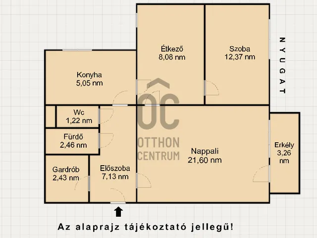 Eladó lakás Budapest XVI. kerület, Mátyásföld 60 nm