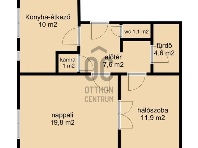 Eladó lakás Budapest XX. kerület, Pacsirtatelep 56 nm