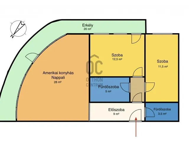 Eladó lakás Budapest VIII. kerület, Corvin negyed 75 nm