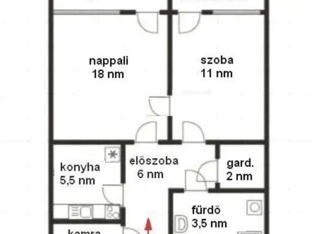 Eladó lakás Budapest XIV. kerület, Alsórákos 55 nm