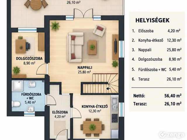 Eladó ház Kerepes 127 nm