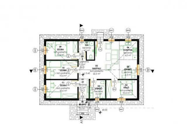 Eladó ház Kecskemét, Alsószéktó 91 nm