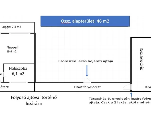 Eladó lakás Debrecen 46 nm