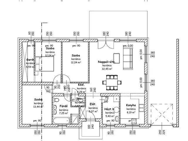 Eladó ház Nyíregyháza, Oros 110 nm