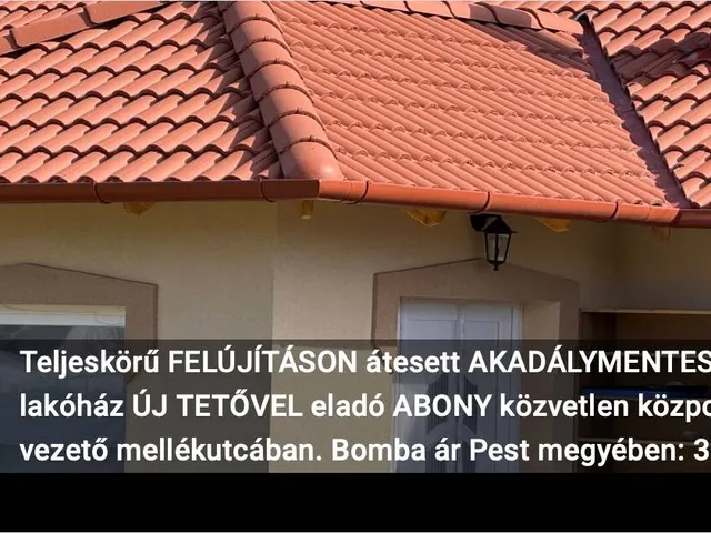 Eladó ház Abony 62 nm