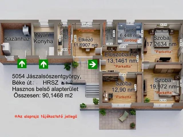 Eladó ház Jászalsószentgyörgy 90 nm