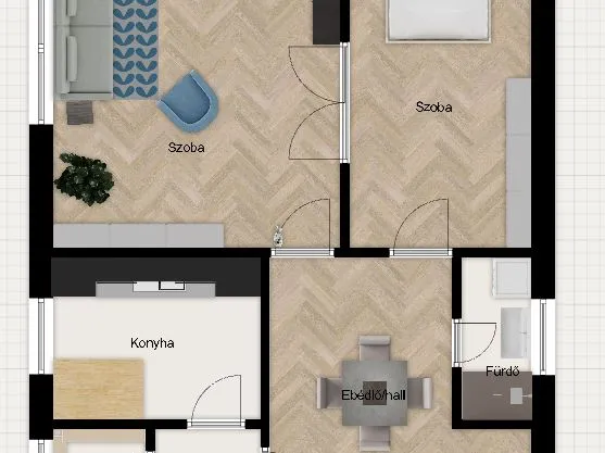 Eladó lakás Budapest II. kerület, Rózsadomb 81 nm