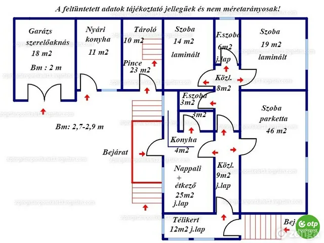 Eladó ház Őrhalom 138 nm