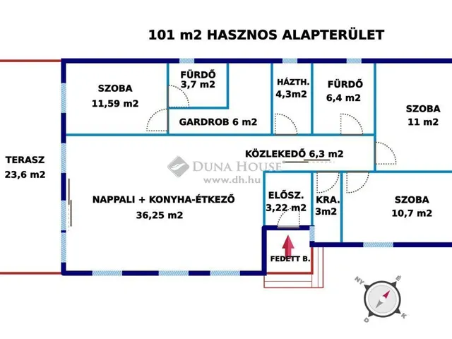 Eladó ház Helvécia 101 nm