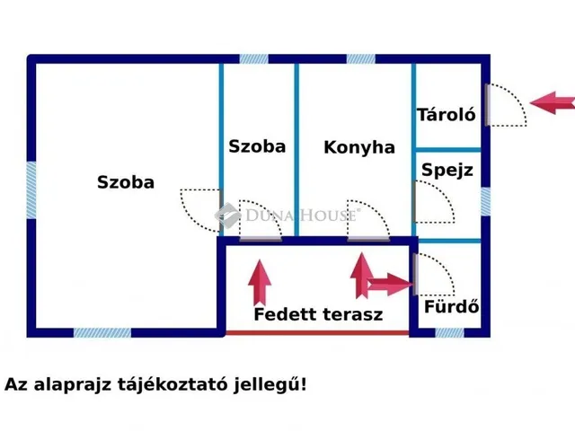 Eladó ház Tiszakécske 73 nm