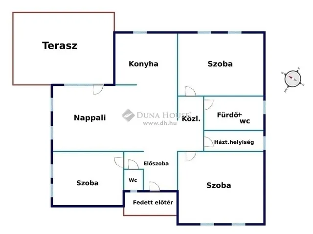 Eladó ház Kecskemét, Petőfiváros 94 nm