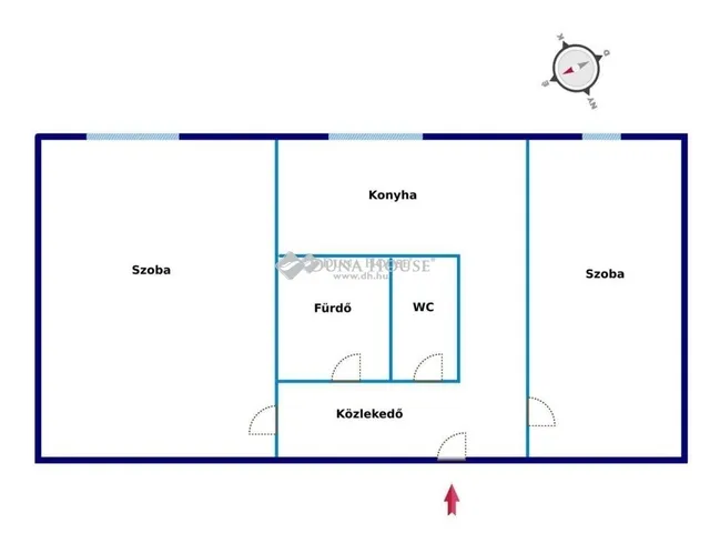 Kiadó lakás Kecskemét 55 nm