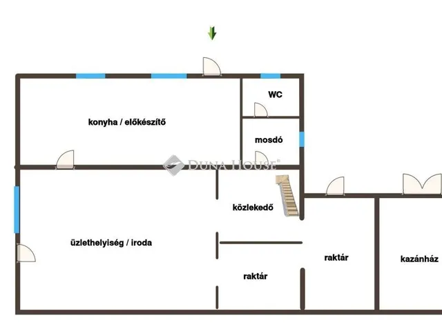 Eladó kereskedelmi és ipari ingatlan Izsák 80 nm