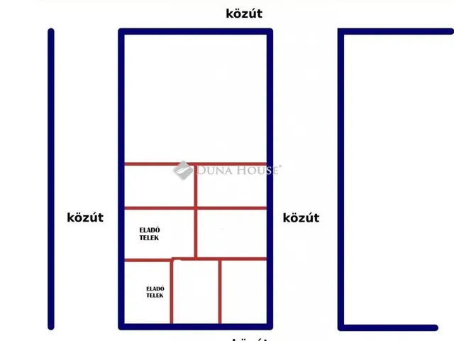 Eladó telek Jakabszállás 1457 nm