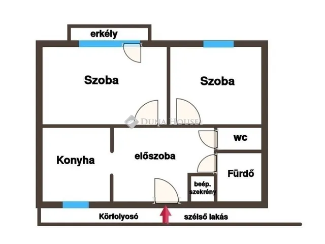 Eladó lakás Kecskemét 48 nm