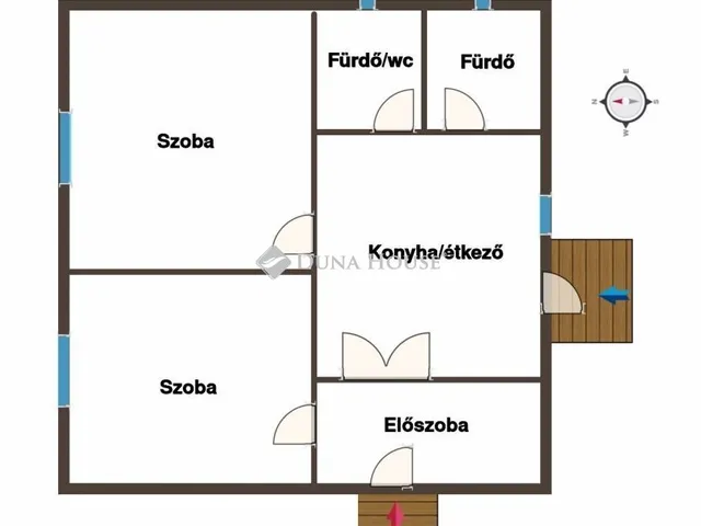 Eladó ház Tiszakécske 74 nm