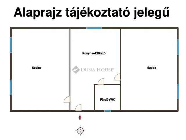 Eladó ház Dunaegyháza 45 nm