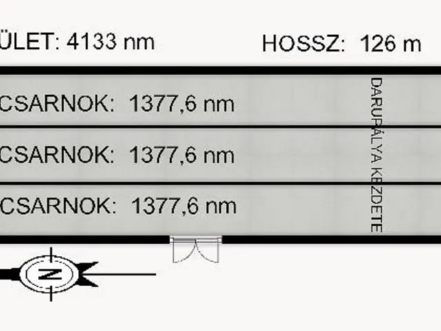 Eladó kereskedelmi és ipari ingatlan Hódmezővásárhely 4133 nm