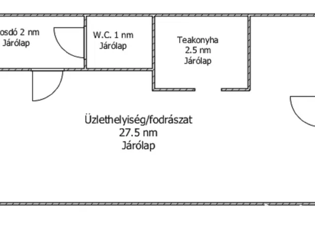 Kiadó kereskedelmi és ipari ingatlan Salgótarján 32 nm