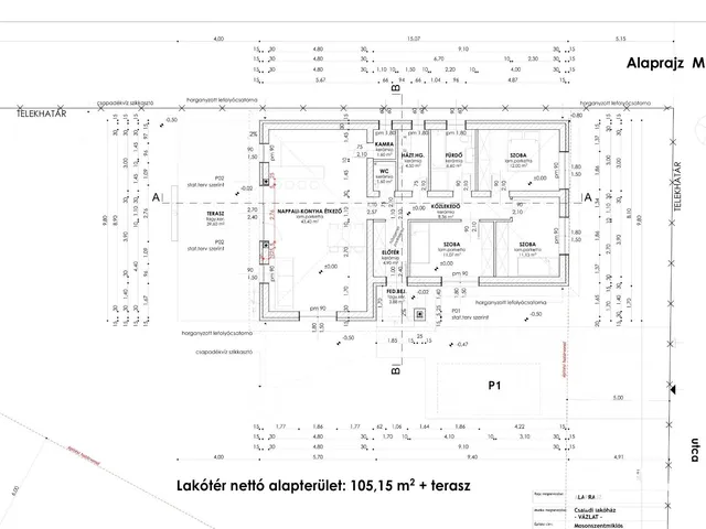 Eladó telek Mosonszentmiklós 1352 nm