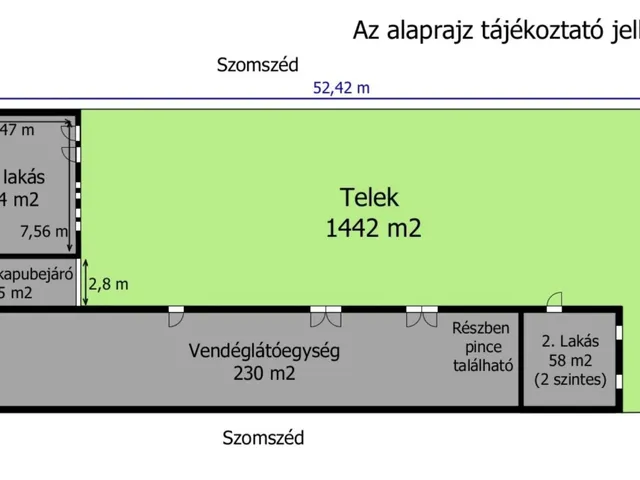 Eladó kereskedelmi és ipari ingatlan Gönyű 352 nm