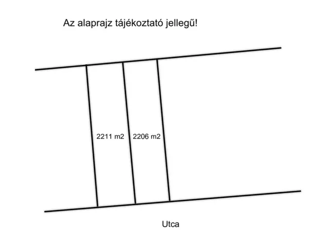 Eladó telek Újkígyós 4417 nm