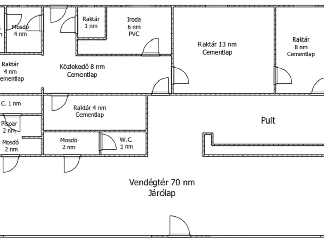 Eladó kereskedelmi és ipari ingatlan Salgótarján 127 nm