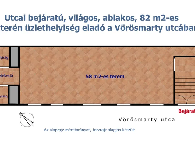 Eladó kereskedelmi és ipari ingatlan Budapest VII. kerület 82 nm