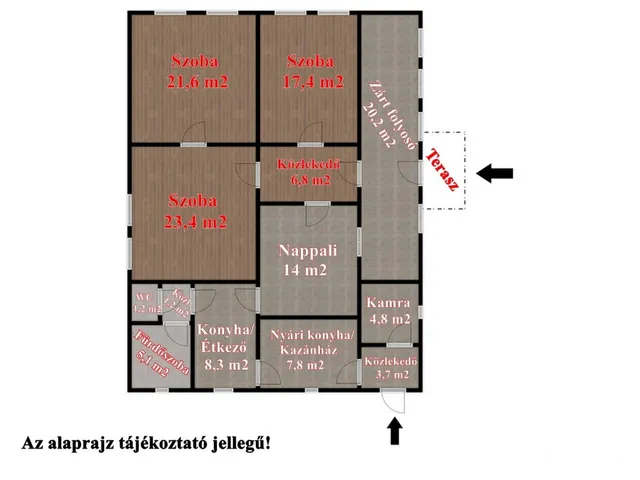 Eladó ház Békés 135 nm