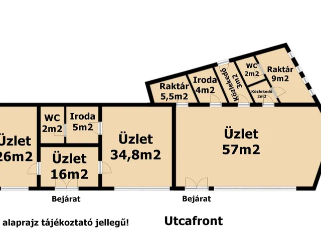 Eladó kereskedelmi és ipari ingatlan Békéscsaba, Belváros 579 nm