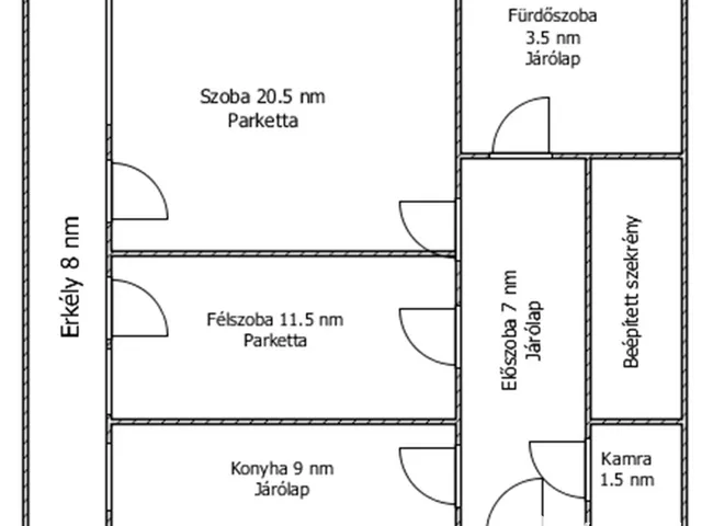 Eladó lakás Salgótarján 49 nm