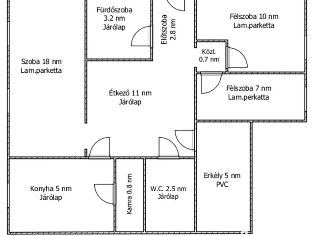 Eladó lakás Salgótarján 58 nm