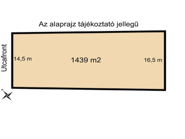 Eladó telek Békéscsaba 1433 nm