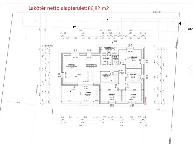 Eladó telek Ásványráró 1262 nm