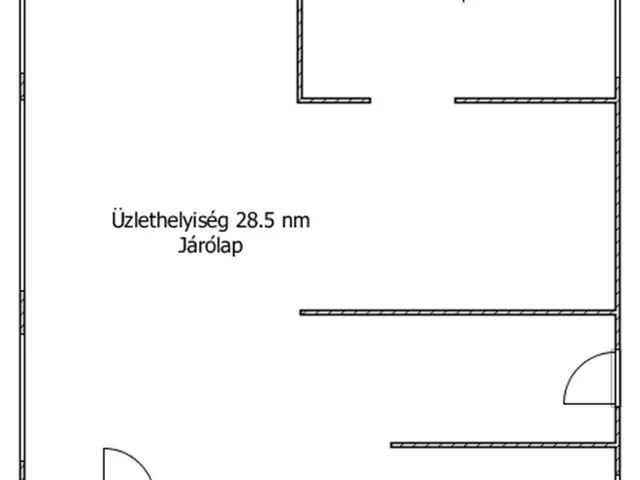 Kiadó kereskedelmi és ipari ingatlan Salgótarján 50 nm