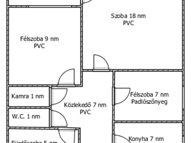 Eladó lakás Salgótarján 55 nm