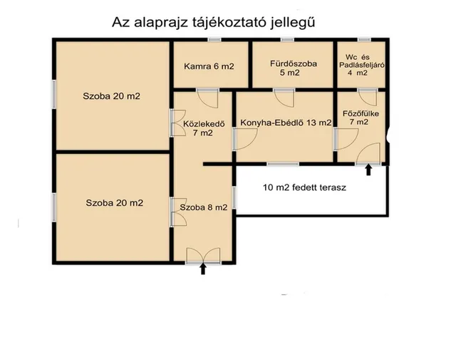 Eladó ház Nagykamarás 90 nm