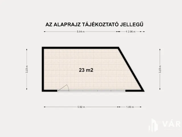 Kiadó kereskedelmi és ipari ingatlan Békéscsaba, Belváros 23 nm