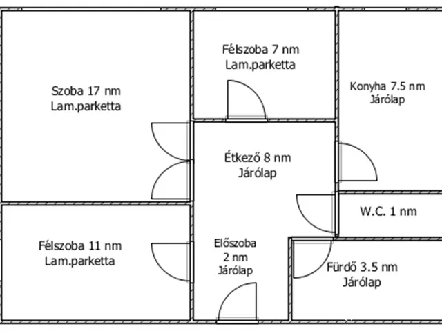 Kiadó lakás Salgótarján 56 nm