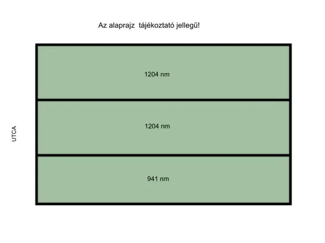 Eladó telek Békéscsaba, Kenderföldek 3349 nm