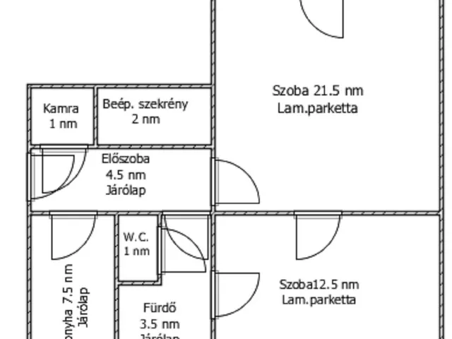 Kiadó lakás Salgótarján 54 nm