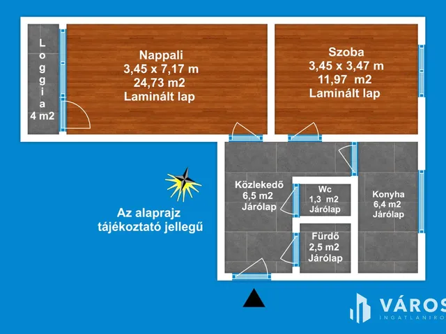 Eladó lakás Szeged, Felsőváros 55 nm