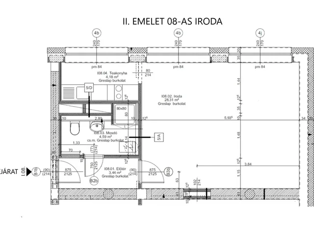 Kiadó kereskedelmi és ipari ingatlan Győr, Nádorváros 41 nm