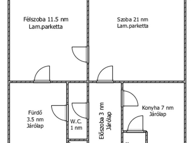 Eladó lakás Salgótarján 47 nm