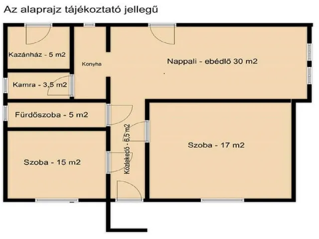 Eladó ház Csanádapáca 82 nm