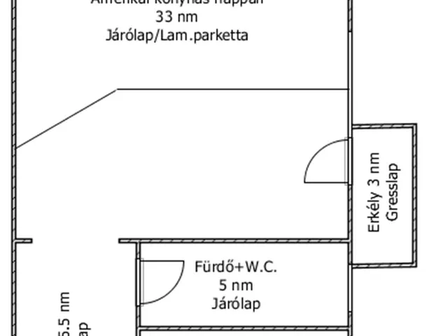 Eladó lakás Bátonyterenye 56 nm